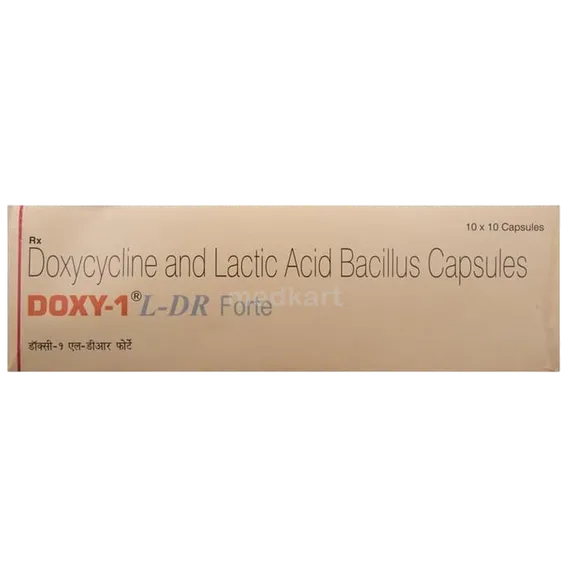 doxy 1 ldr forte capsule 10's